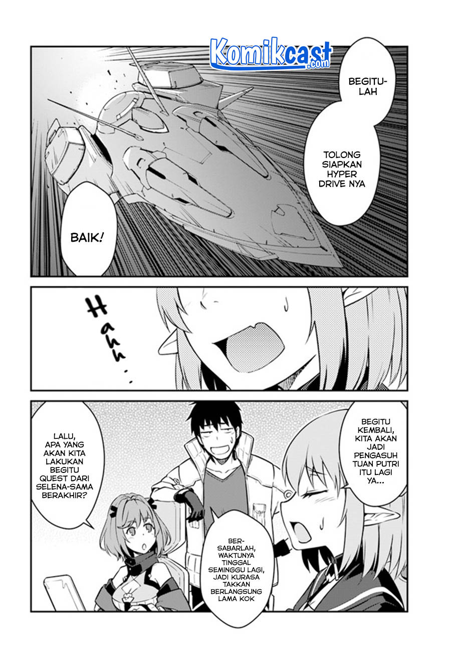 Mezametara Saikyou Soubi to Uchuusen-mochi datta no de, Ikkodate Mezashite Youhei Toshite Jiyuu ni Ikitai Bahasa Indonesia - Chapter Chapter 18.2